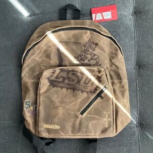 NWT Cactus Jack Travis Scott Mitchell & Ness Louisiana State University Backpack